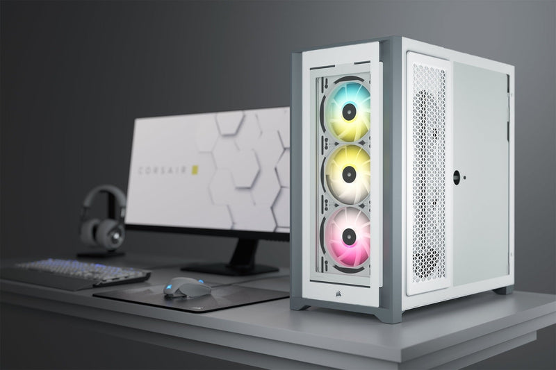 Corsair iCUE 5000X RGB Midi Tower White