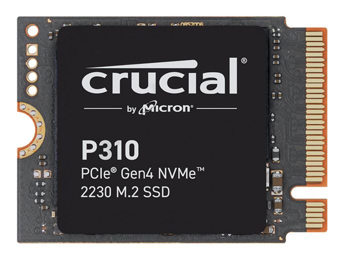 Crucial CT1000P310SSD2 P310 1TB Gen4 2230 NVMe SSD 7100/6000 MB/s R/W, M.2 PCIe4, 5yrs