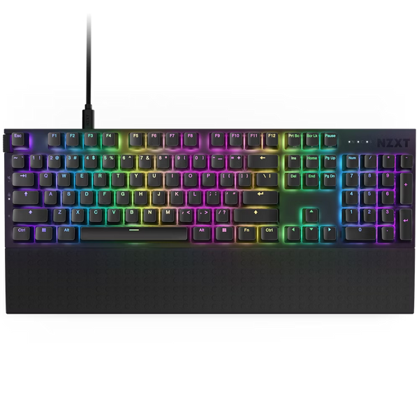 NZXT KB-001NB-US GAMING KEYBOARD FULL SIZE FUNCTION 2 US BLACK