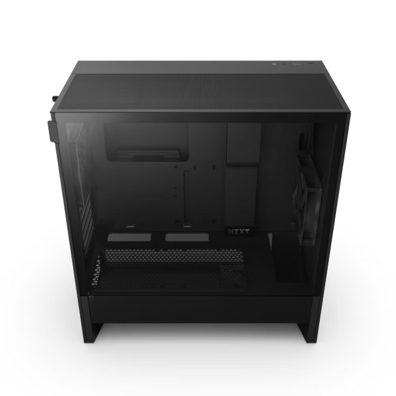 NZXT CC-H52FB-01 H5 FLOW 2024 ATX MID TOWER CASE. 2*120mm Case Fans included, Black