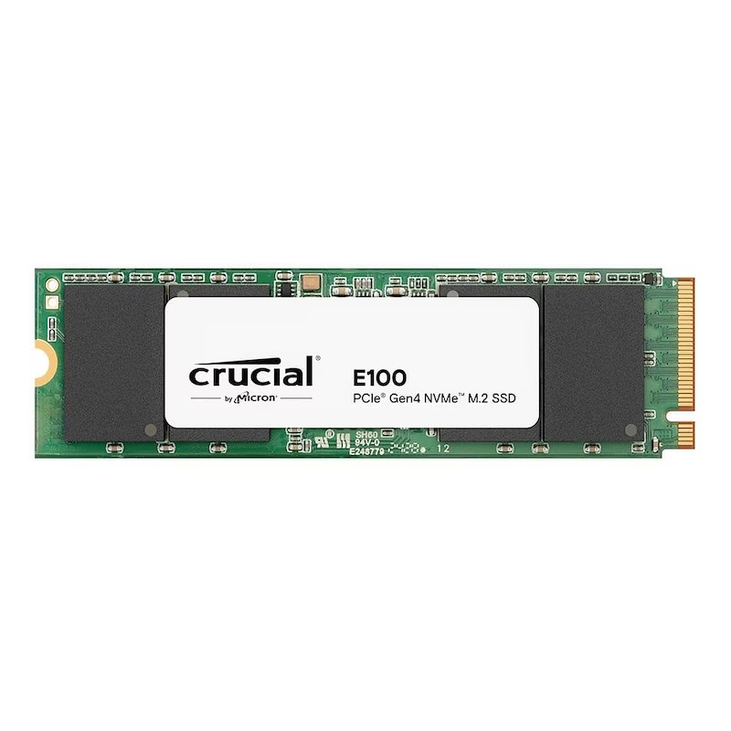 Crucial CT480E100SSD8 E100 480GB M.2 2280 NVMe PCIe 4.0 SSD