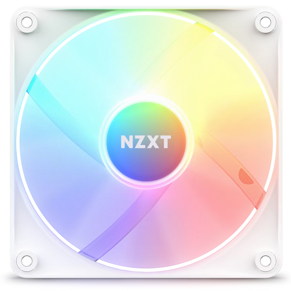 NZXT RF-C14SF-W1 F140RGB Core - 140mm Hub-mounted RGB Fan - Single Pack (White)