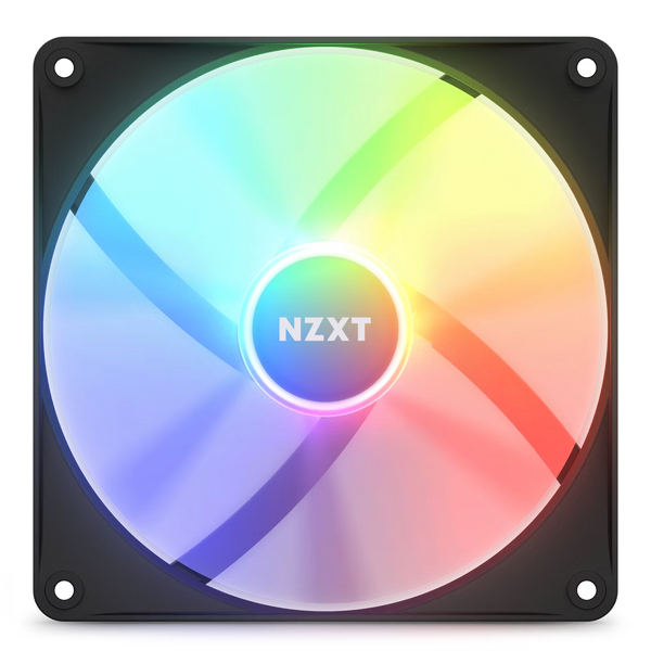 NZXT RF-C12SF-B1 F120RGB Core - 120mm Hub-mounted RGB Fan - Single Pack (Black)