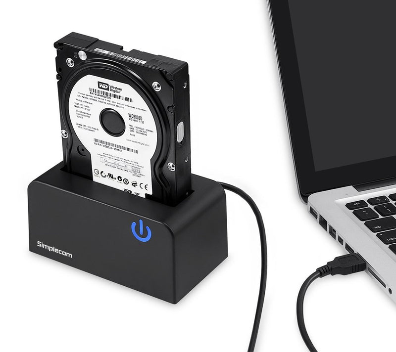 Simplecom SD326 USB 3.0 to SATA Hard Drive Docking Station for 3.5" and 2.5" HDD SSD