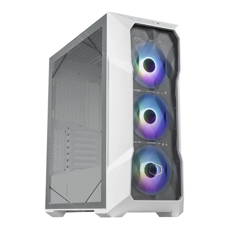 Cooler Master TD500V2-WGNN-S00 MASTERBOX TD500 MESH V2 Mid-Tower Gaming Case, White