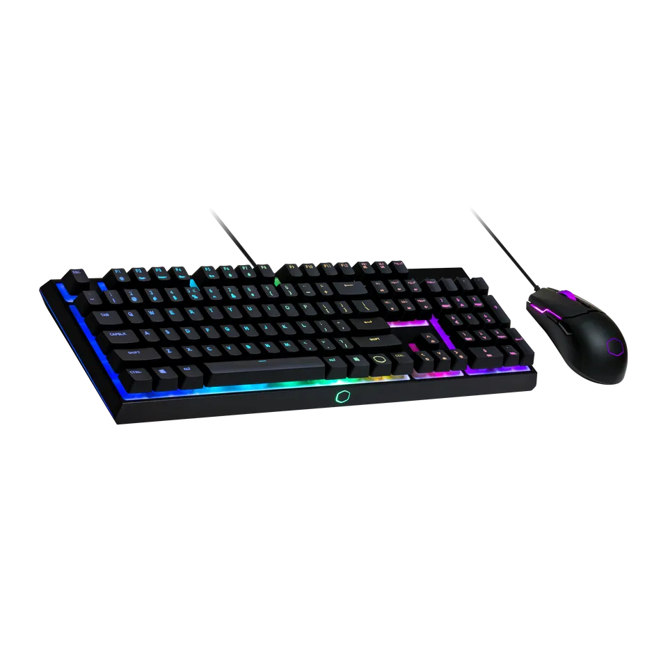 Cooler Master MS-110-KKMF3-US Mem-chanical Switch Gaming Keyboard & Mouse Combo.