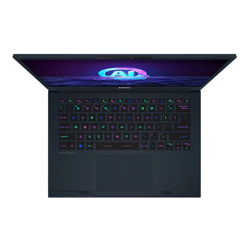 MSI Stealth 14 AI Studio A1VGG-045AU Gaming Notebook 14" 2.8K OLED Intel Core Ultra 9 185H DDR5 16GB*2 2TB SSD Windows 11 Home Advan Nvidia RTX 4070, GDDR6 8GB