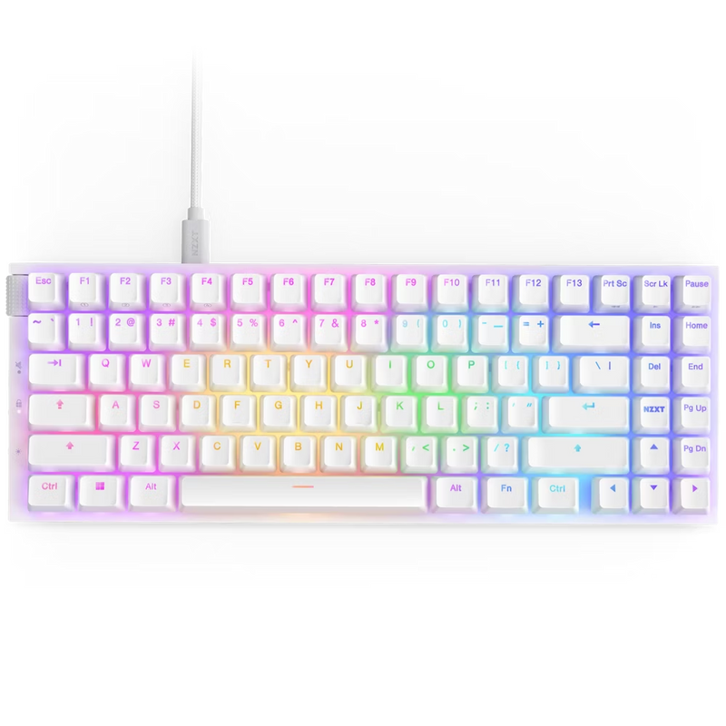 NZXT KB-002NW-US GAMING KEYBOARD FUNCTION 2 MINITKL US WHITE