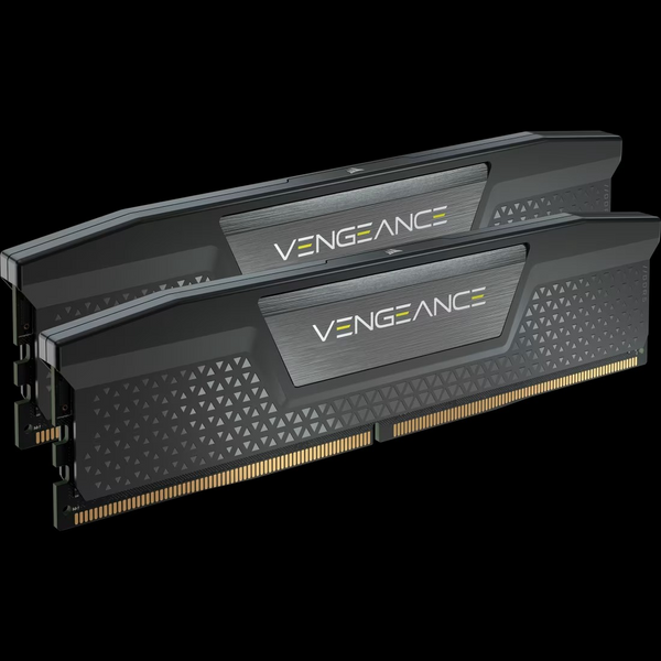 Corsair CMK64GX5M2B6000C40 Vengeance 64GB (2x32GB) DDR5 UDIMM 6000MHz C40 1.35V Desktop Gaming Memory Black