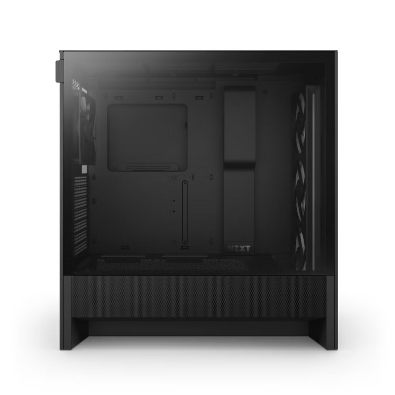 NZXT CC-H52FB-R1 H5 FLOW RGB 2024 ATX MID WITH RGB FANS. 1*360mm RGB Fan and 1*120mm Case Fan included, Black