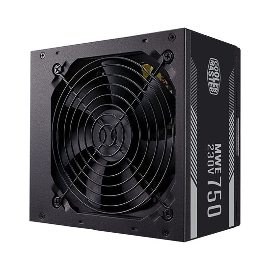 COOLER MASTER MWE WHITE 750W 80PLUS 230V, SINGLE +12V RAIL, 120MM HDB FAN, DC-TO-DC TECHNO