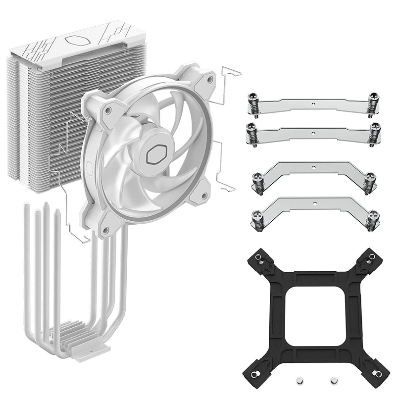 CoolerMaster RR-S4WW-20PA-R1 Hyper 212 Halo White Air Cooler