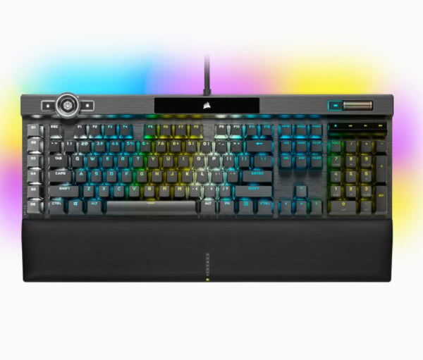 Corsair K100 RGB keyboard USB QWERTZ Dutch Black