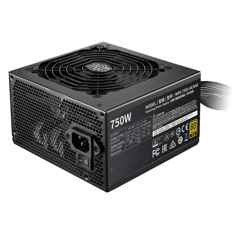 Cooler Master MWE Gold 750 - V2 power supply unit 750 W 24-pin ATX ATX Black