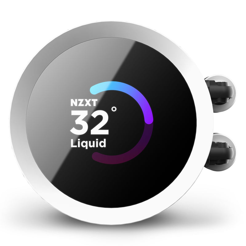 NZXT Kraken Elite 360 RGB - 360mm AIO liquid cooler w/ Display, RGB Controller and RGB Fans (White)