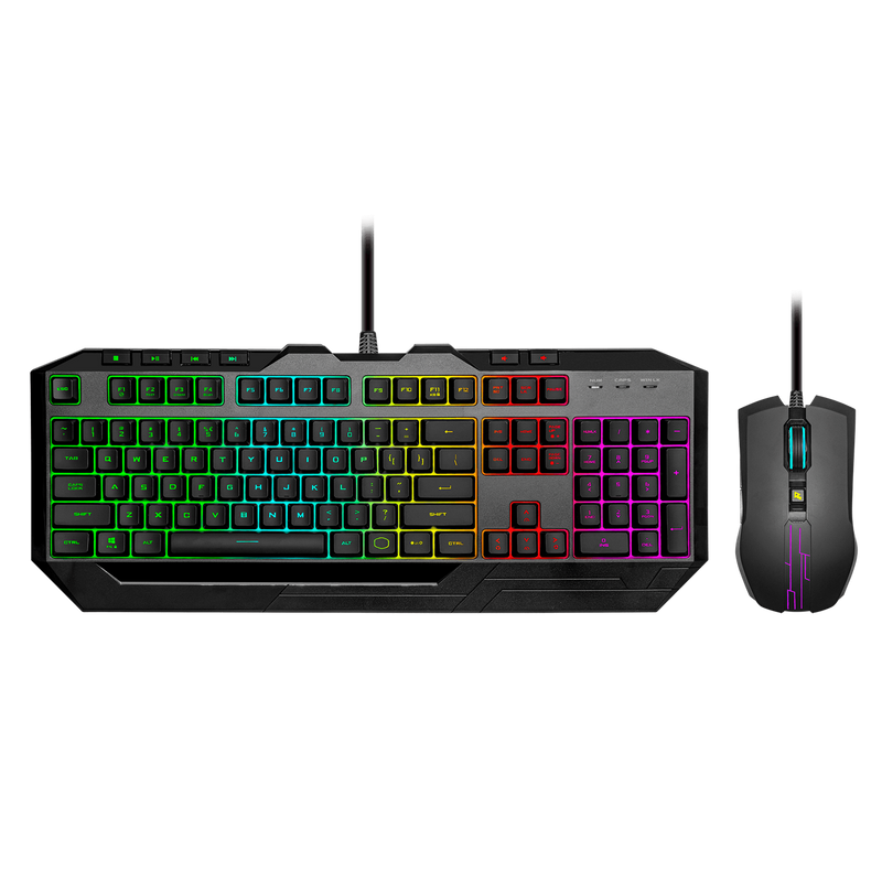 Cooler Master COOLER MASTER DEVASTATOR 3 MEMBRANE RGB KEYBOARD & 4800DPI GAMING RGB MOUSE (7 LEVEL DPI S