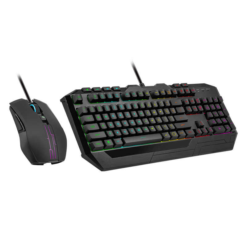 Cooler Master COOLER MASTER DEVASTATOR 3 MEMBRANE RGB KEYBOARD & 4800DPI GAMING RGB MOUSE (7 LEVEL DPI S