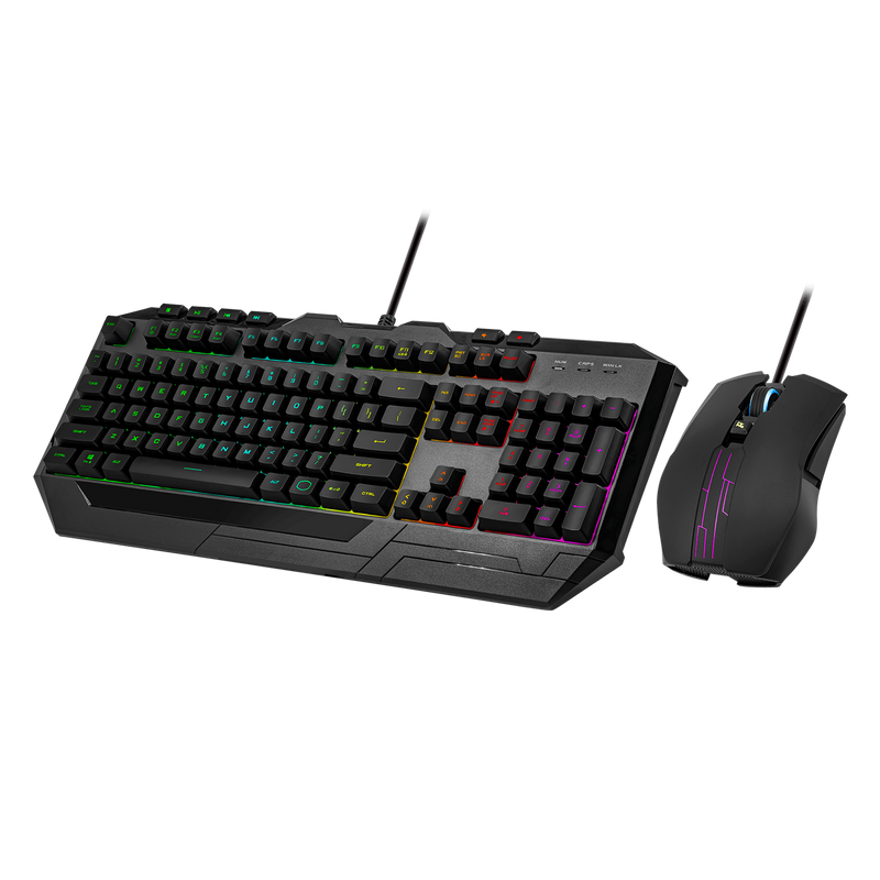 Cooler Master COOLER MASTER DEVASTATOR 3 MEMBRANE RGB KEYBOARD & 4800DPI GAMING RGB MOUSE (7 LEVEL DPI S